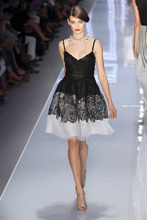 dior cocktailkleid|Dior black and white dresses.